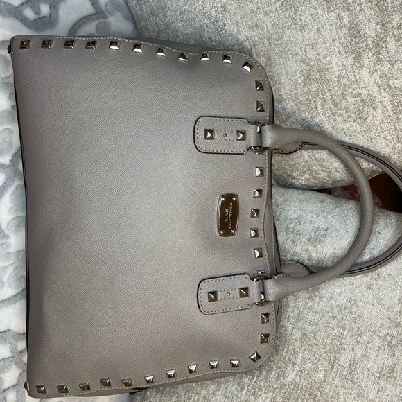 Micheal Kors medium sandrine studded satchel - Picture 2 of 12